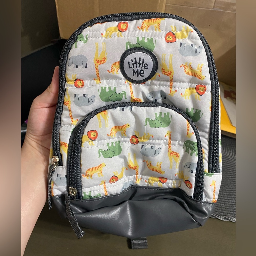 Little Me Safari Animals Toddler Harness Backpack